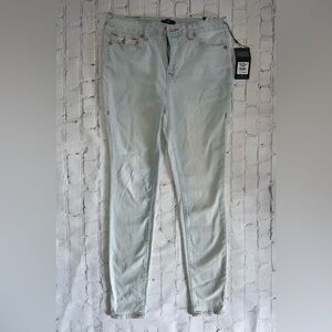 Women’s True Religion Light Wash Skinny Jeans Halle BigT Style 208007 NWT Size30